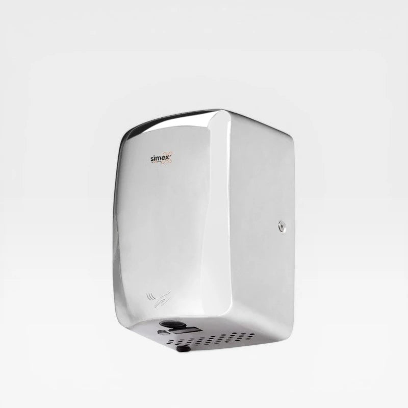 Secador de Mãos Automático Hitflow 1200W – Inox Brilhante