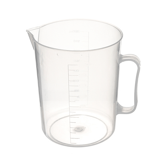 JARRO MEDIDOR EM POLIPROPILENO 1L (1000ML)