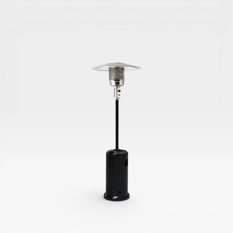 Aquecedor de exterior a gás tipo cogumelo 13 kW em aço inoxidável