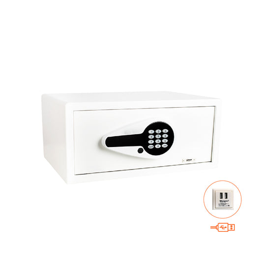 Preto Cofre Digital Com Ligação USB
