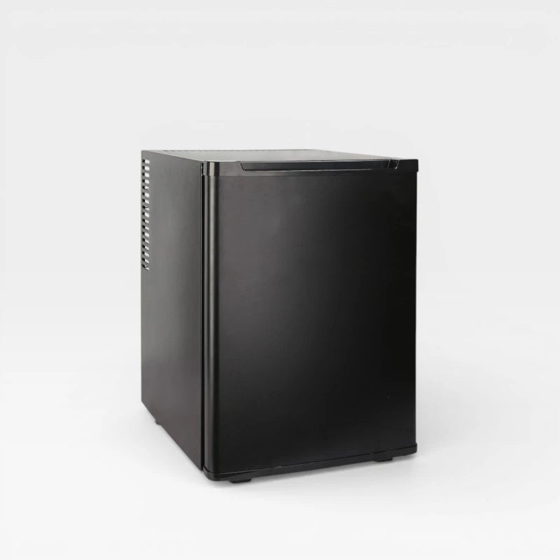 Solid Door Mini Bar - 30 Liters - Black