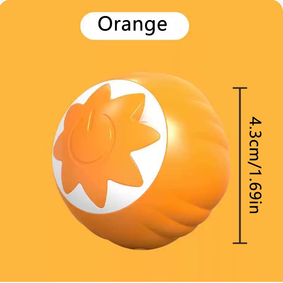 Smart Cat Toys Balls Automatic Interactive Pet Electric Rolling Teaser USB Rechargeable Kitty Moving Bouncing Ball Mouse Car Toy