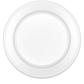PRATO EM PS BRANCO Ø23CM (230MM)