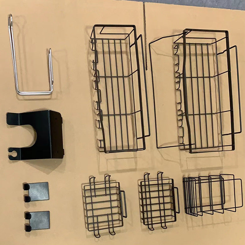Suporte de parede para organização de chuveiro