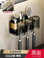 Wall-Mounted Toothbrush and Cup Holder for Bathroom
