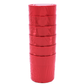 PACK 6 COPOS ARC EM PP VERMELHO 28CL (280ML)