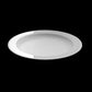 PRATO EM PP BRANCO Ø24CM