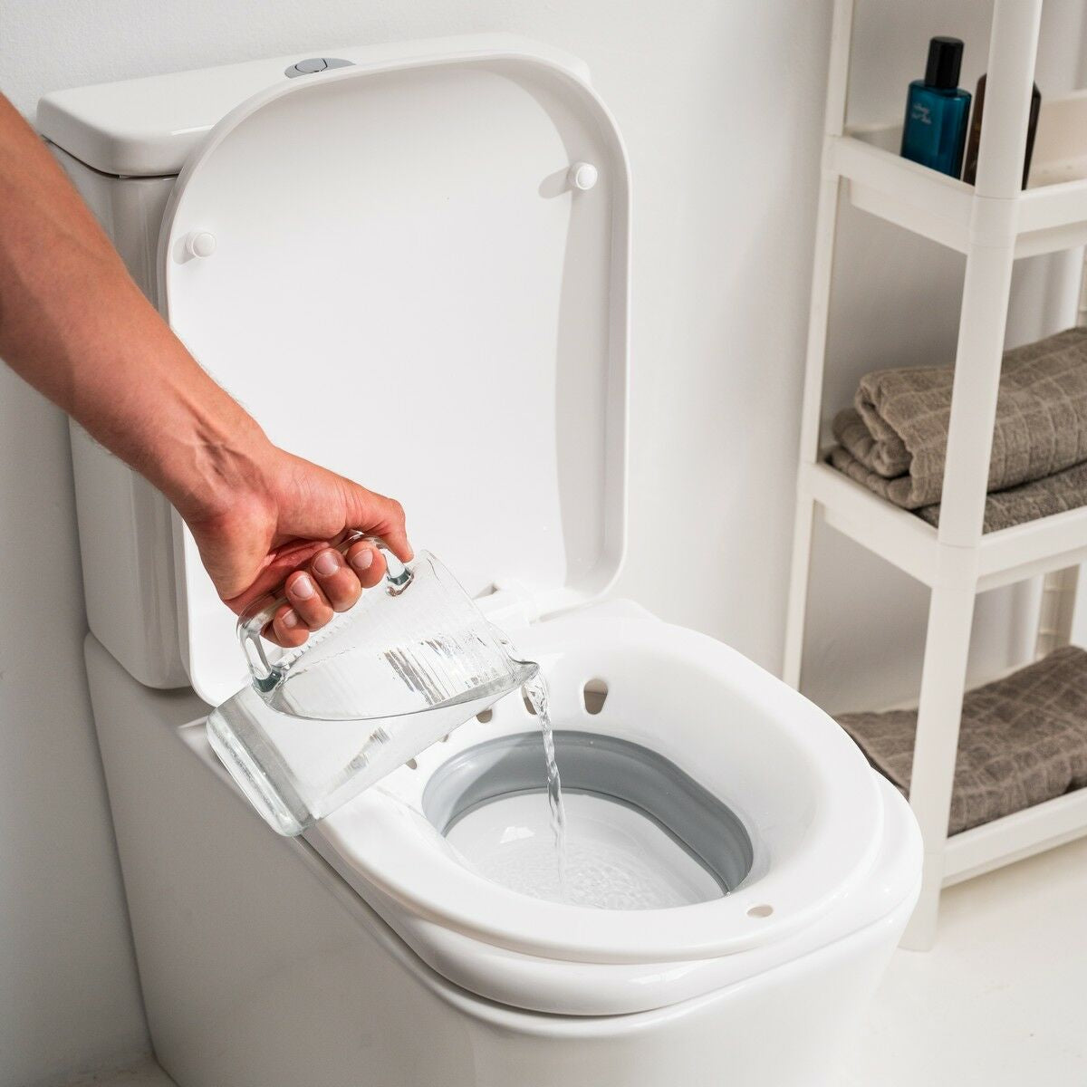 Bidé Portátil Dobrável para Sanita Fopobi – 1,5 Litros