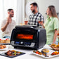 Air Fryer com Grill Fryinn 12 em 1 – 6 Litros e 3400W + Formas de Silicone