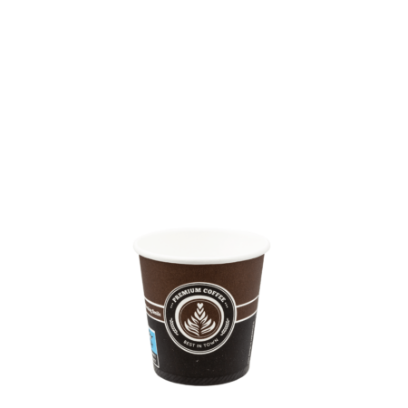 COPO DE PAPEL (CARTÃO) PREMIUM COFFEE 12CL (120ML/4OZ)