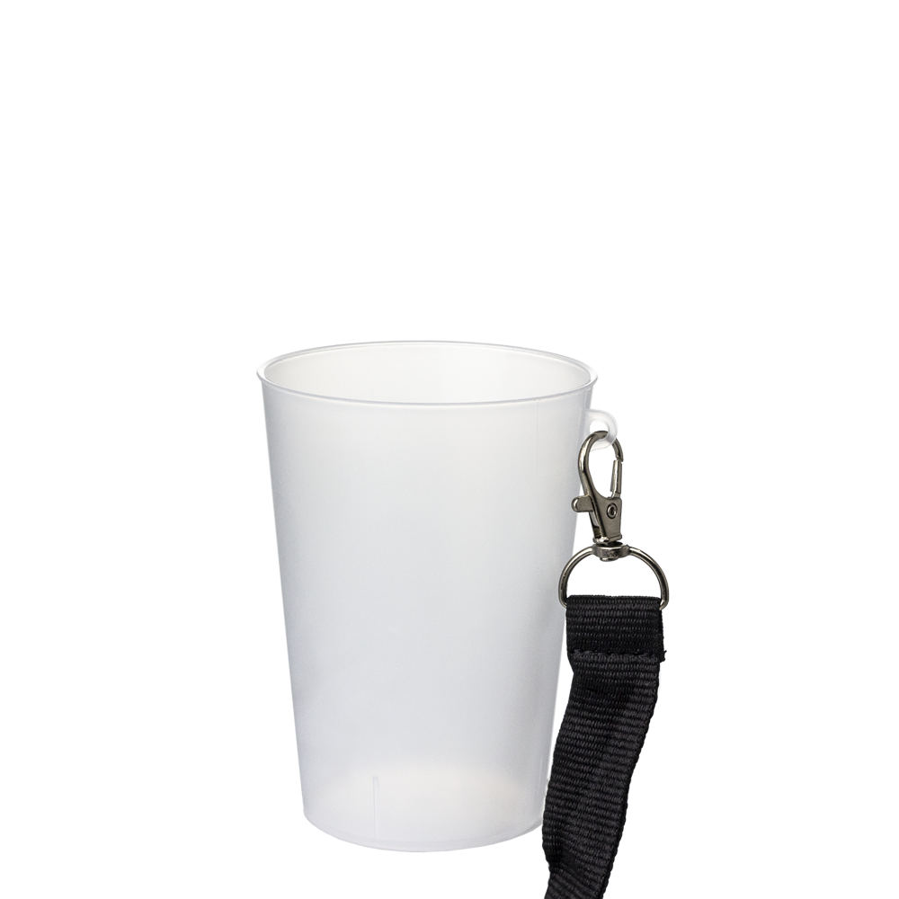 COPO EM PP COM ARGOLA 25CL (250ML)