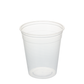 COPO EM PLÁSTICO RÍGIDO PP COM TAMPA E OPÇÃO DE FURO 33CL (330ML)