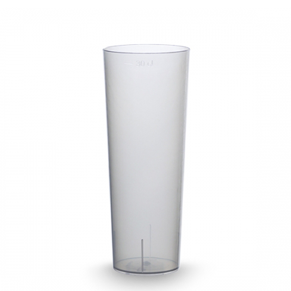 COPO TUBO EM PP AFERIDO A 30CL (300ML)