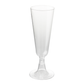 COPO FLUTE EM PS TRANSPARENTE 15CL (150ML)
