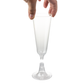COPO FLUTE EM PS TRANSPARENTE 15CL (150ML)