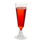 COPO FLUTE EM PS TRANSPARENTE 15CL (150ML)