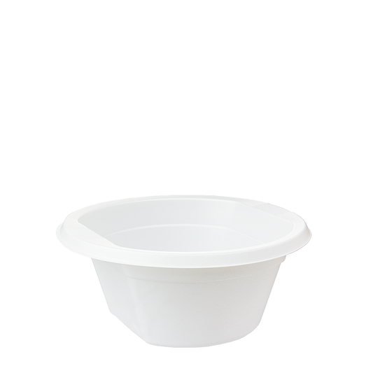 TIGELA EM PS BRANCA 25CL (250ML)