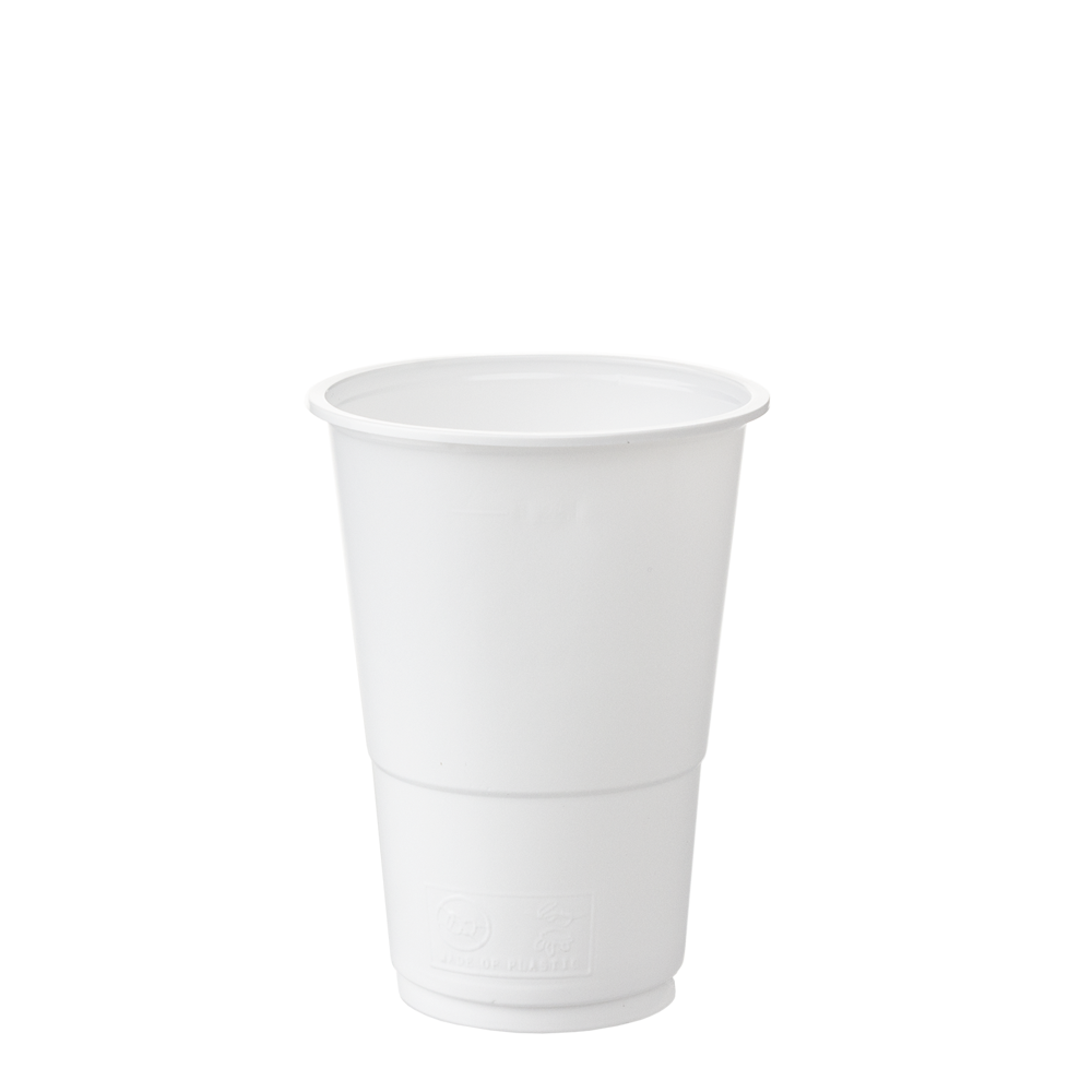 COPO EM PP BRANCO 30CL (300ML)