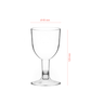 WINE GLASS IN PS 6CL (160ML)