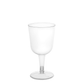 COPO VINHO EM PS COM PÉ INCOLOR 16CL (160ML)