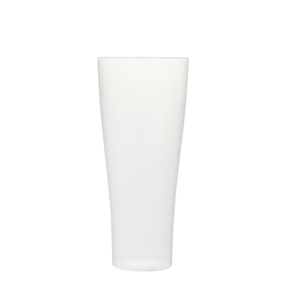 COPO REUTILIZÁVEL EM PP 25CL (250ML)