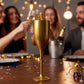 COPO FLUTE EM PP DOURADO 15CL (150ML)