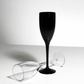 FLUTE / CHAMPAGNE / SPARKLING WINE glass in Black PC 15 cl (150 ml)