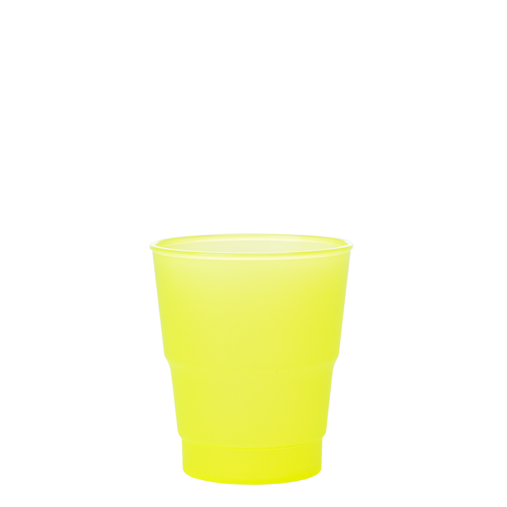 COPO MULTIUSOS EM PP AMARELO 25CL (250ML)