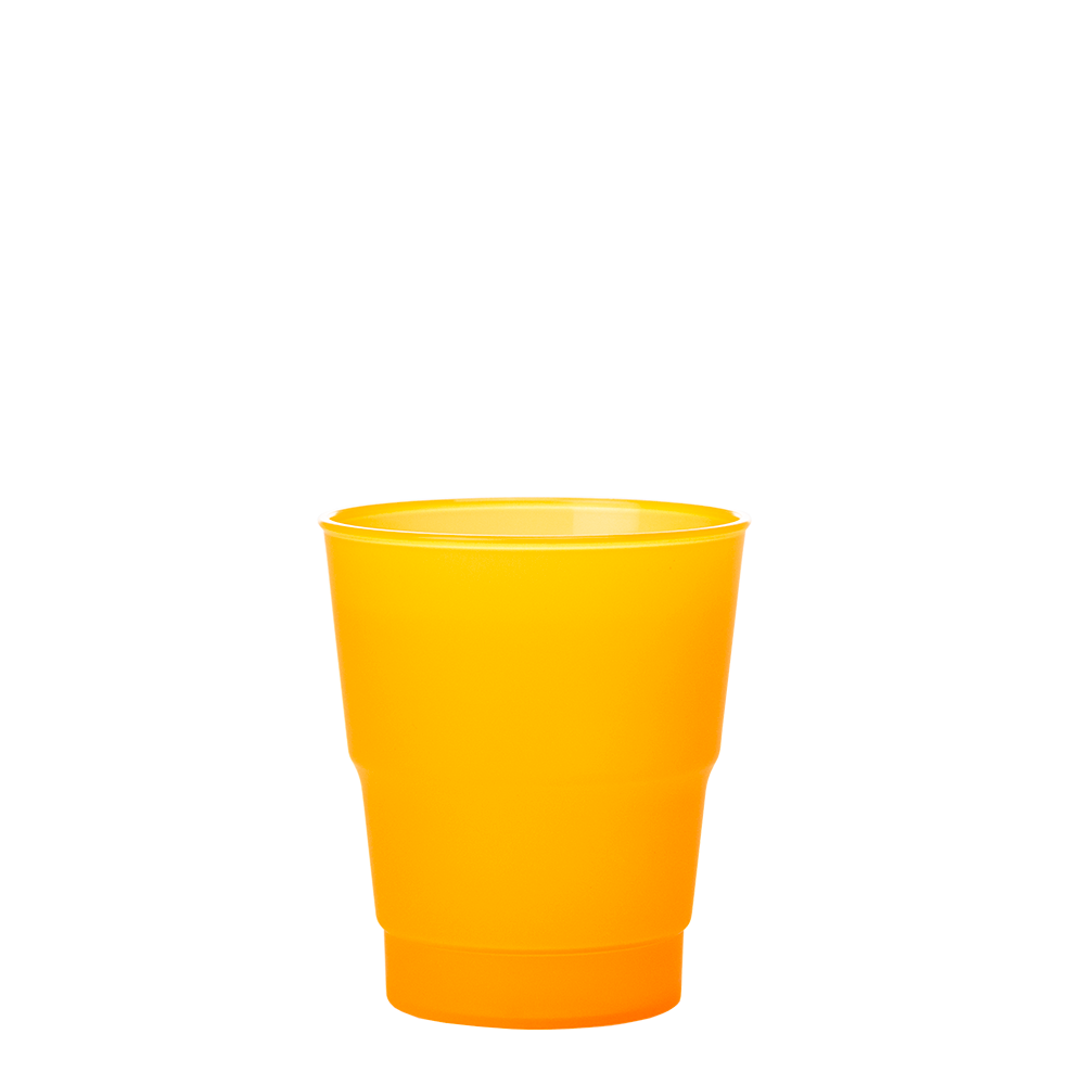 COPO MULTIUSOS EM PP LARANJA 25CL (250ML)