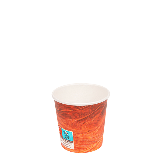 Copo de Papel (CARTÃO) ARIZONA Castanho 12CL (120ML)