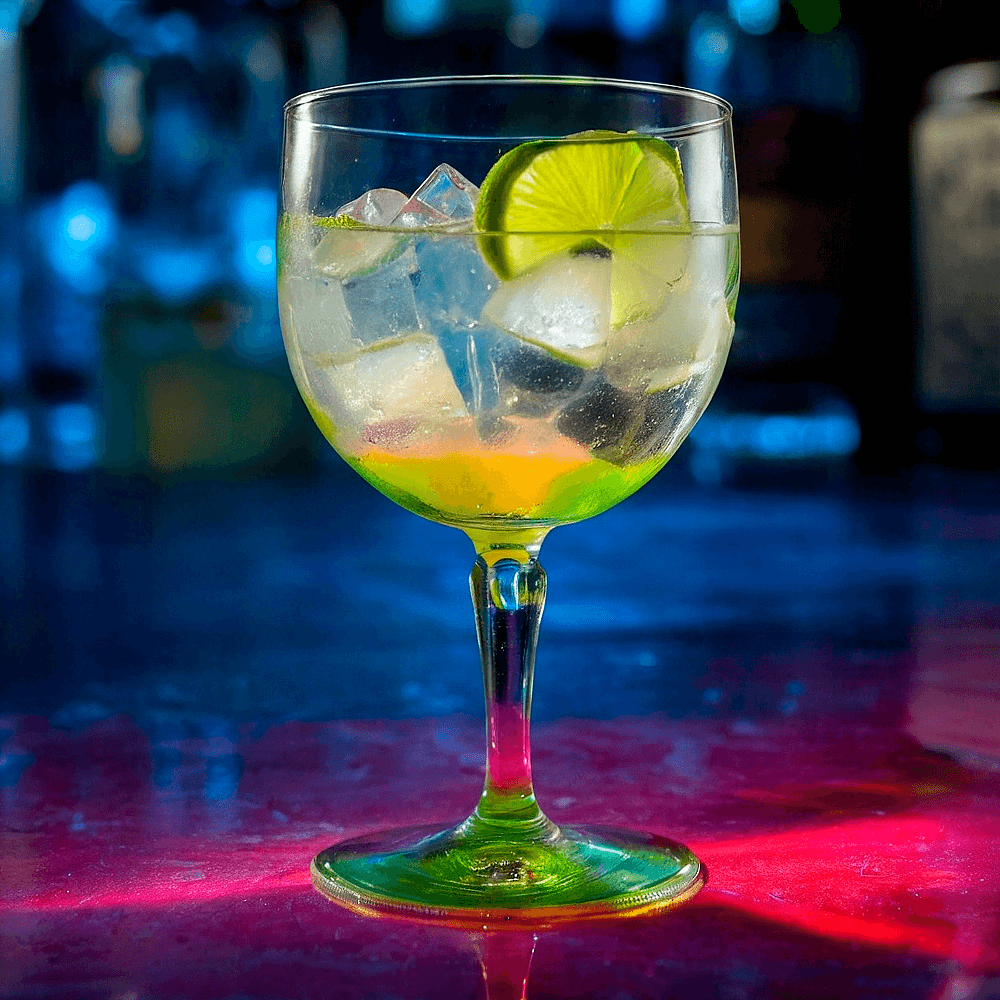 Copo gin resistente para cocktails