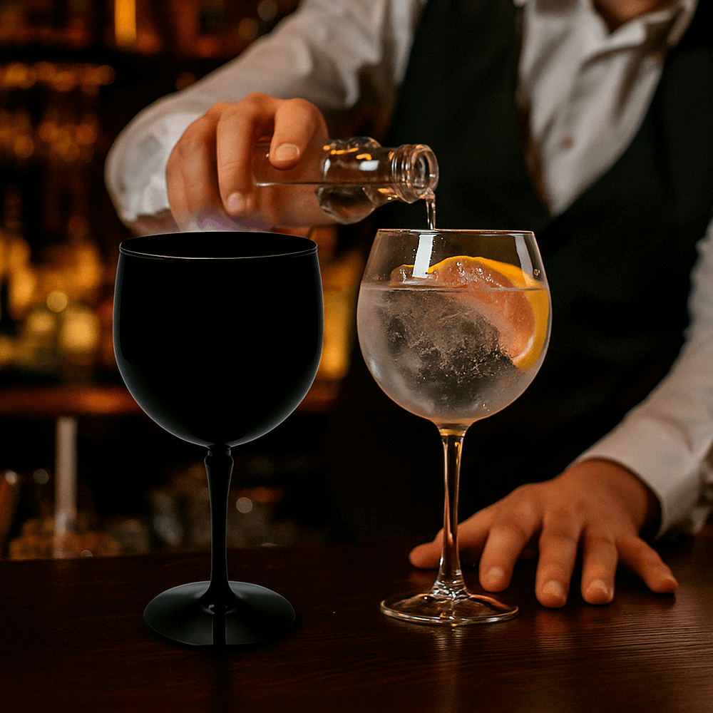 Copo gin reutilizável para cocktails
