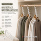 Organizador de Cabides para 40 Peças de Roupa Plusrobe - 24 Peças