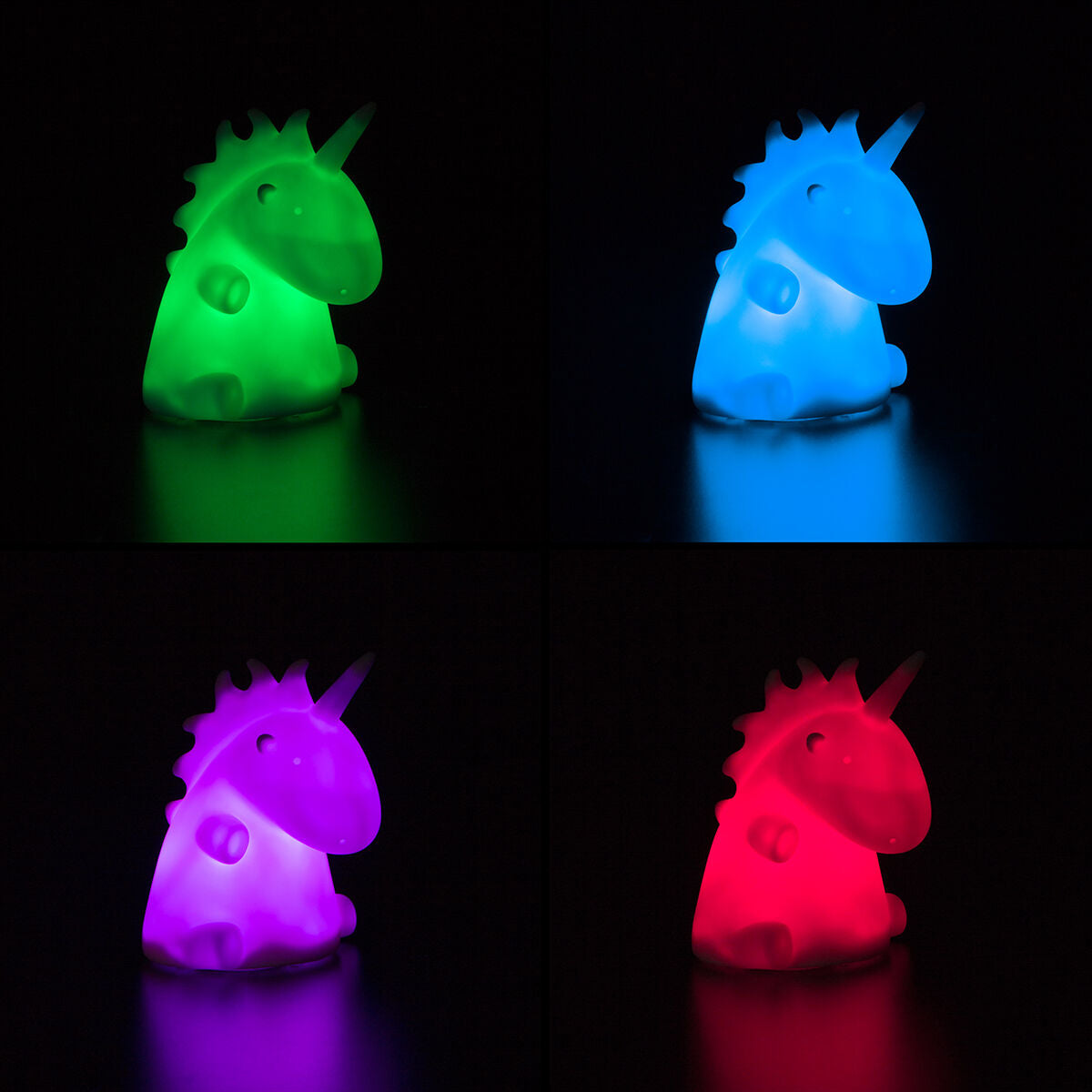 Candeeiro de Presença Infantil Unicórnio LED Multicolor LEDicorn