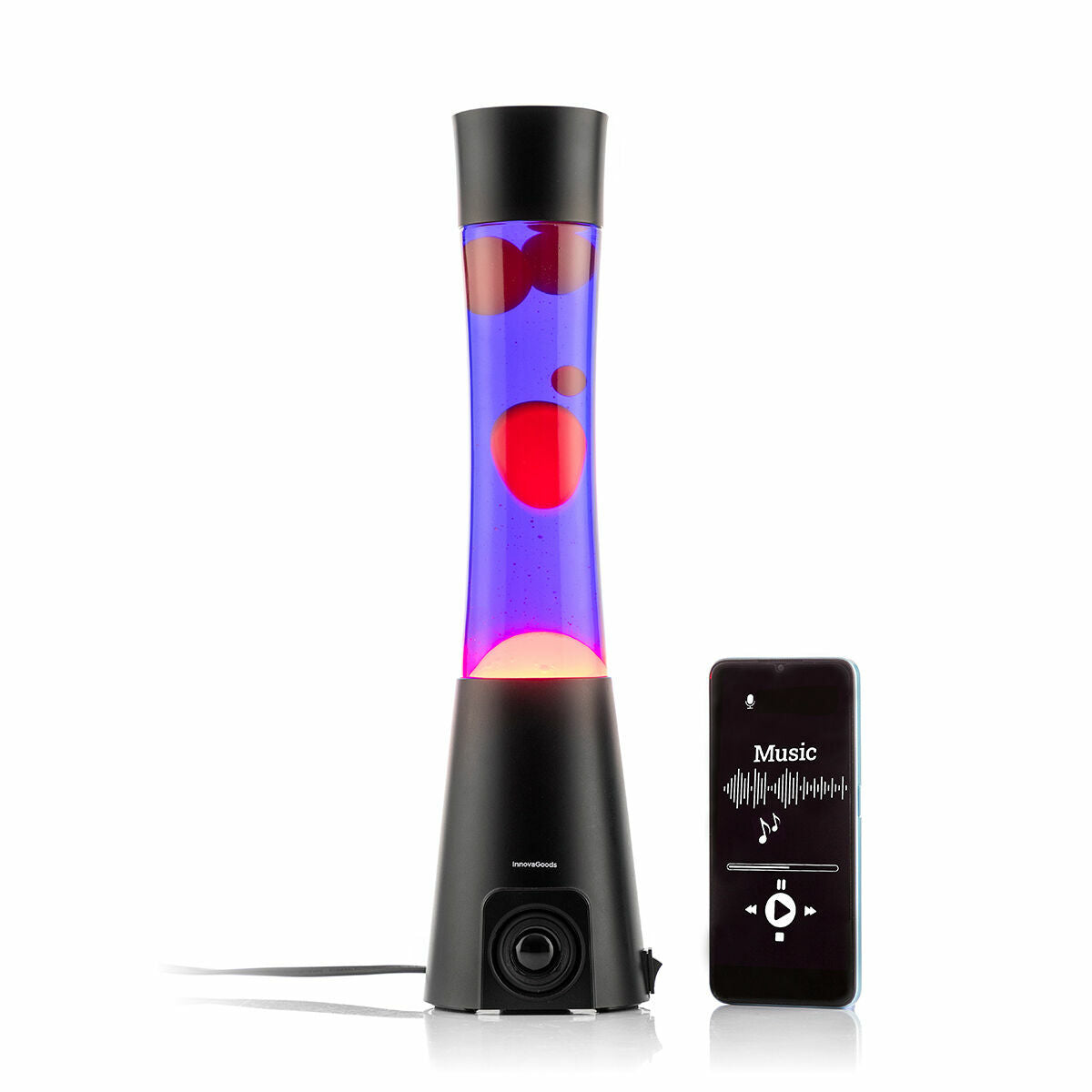 Lâmpada de Lava com Altifalante Bluetooth 5.0 Maglamp