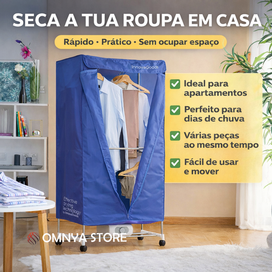 Secador Elétrico Portátil com 2 Níveis Dupledry Blue 1200 W