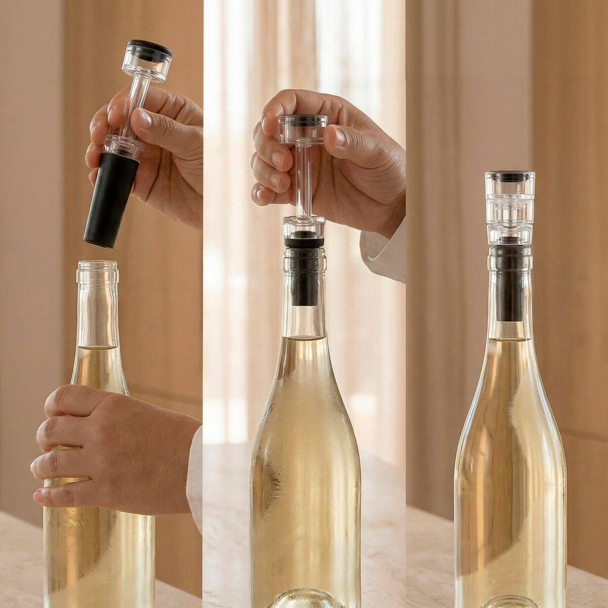 Conjunto de Acessórios para Vinho Chillour - 7 Peças