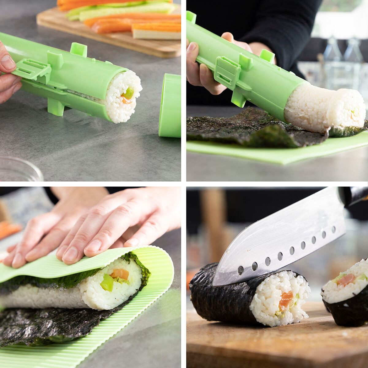 Conjunto de sushi com receitas Suzooka - 3 Peças
