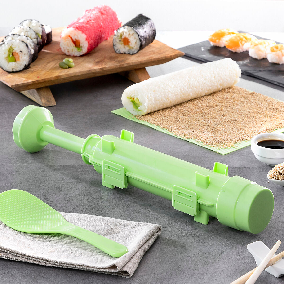 Conjunto de sushi com receitas Suzooka - 3 Peças