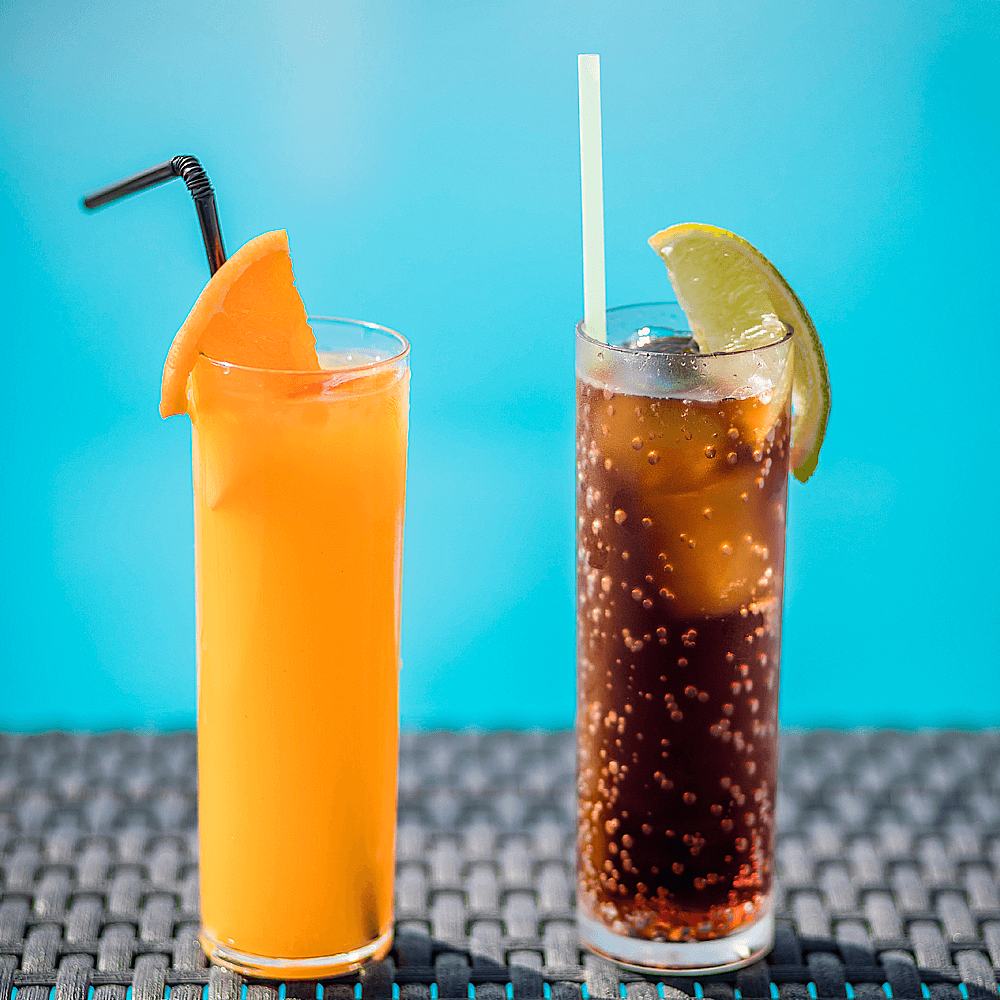 Copo SAN reutilizável para cocktails