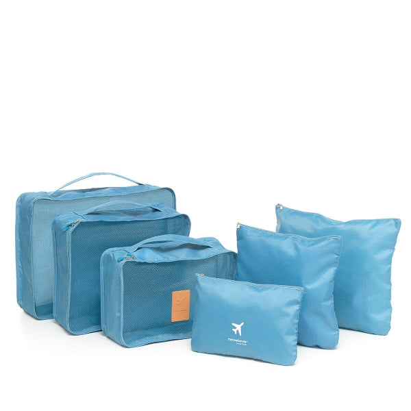 Conjunto de Bolsas de Organização para Malas Luggan - 6 Peças