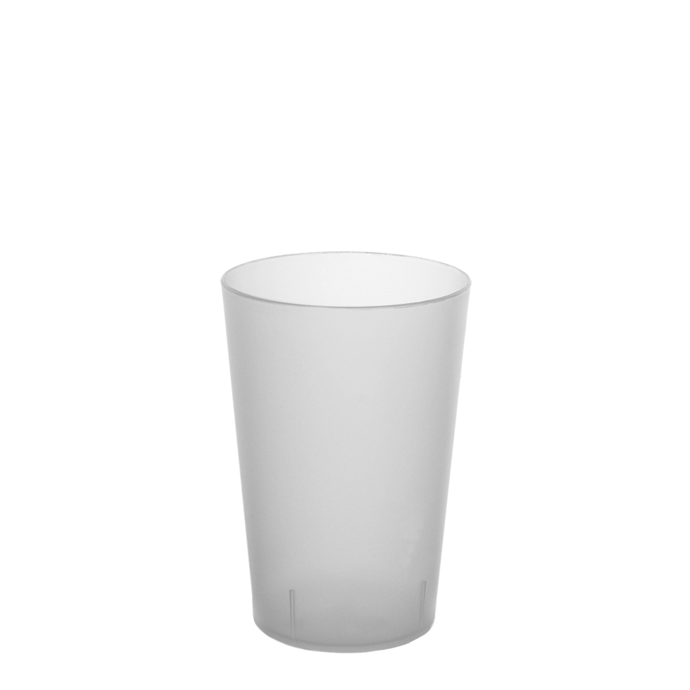 Vaso de polipropileno ecológico ligero de 20 cl (200 ml)/25 cl