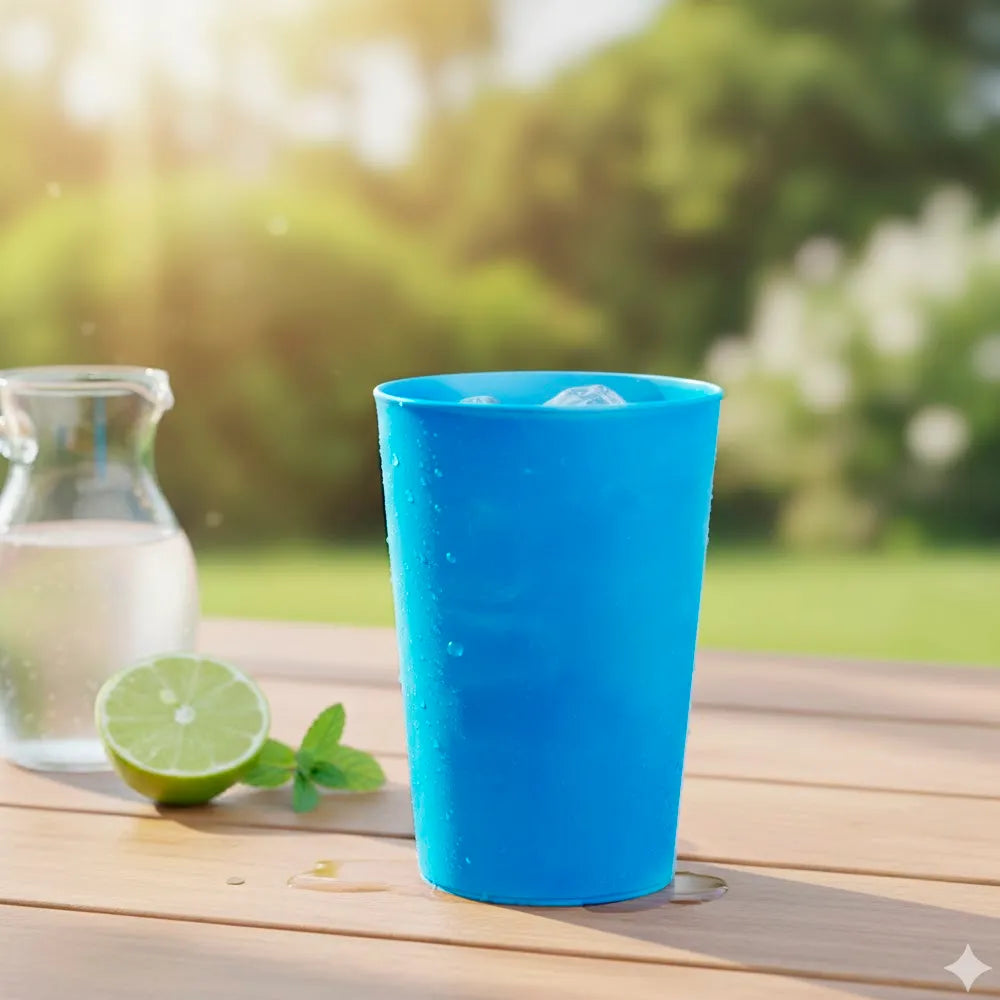 ECO COPO EM PP AZUL 20CL (200ML)