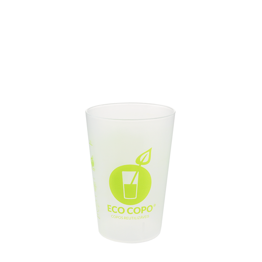ECO COPO EM PP COM LOGO “ECOCOPO” 20CL (200ML) / 25CL