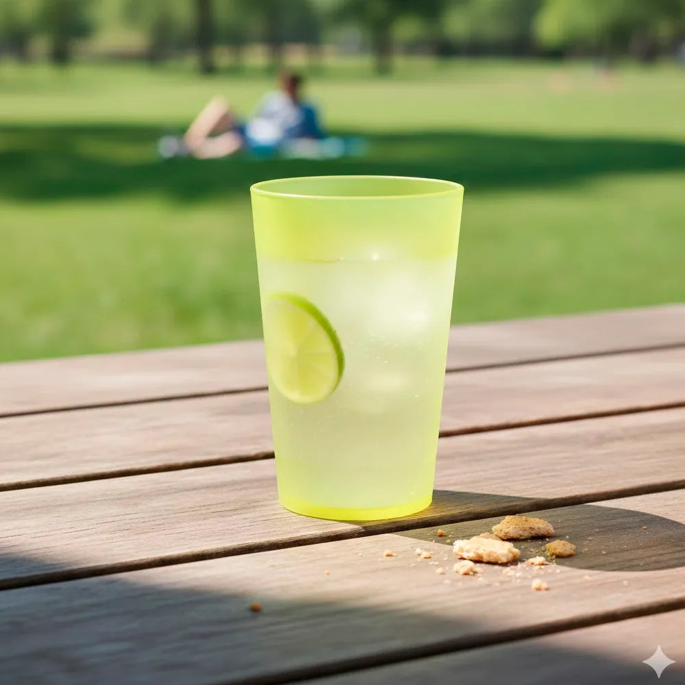 ECO COPO EM PP AMARELO 25CL (250ML)