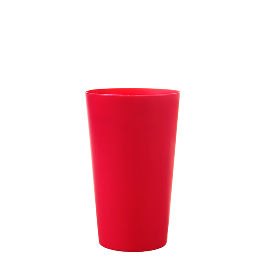 ECO COPO EM PP VERMELHO 30CL (300ML)
