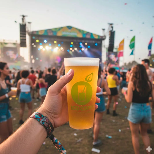 ECO COPO EM PP COM LOGO “ECOCOPO” 50CL (500ML) / 63CL