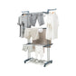 Estendal Dobrável Vertical com Rodas Dolver - 24 Barras