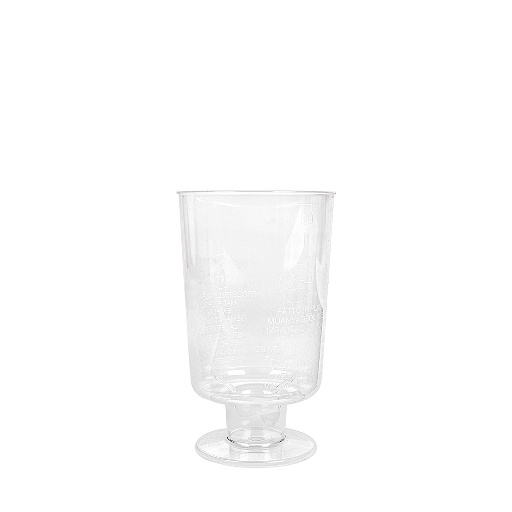 WINE GLASS IN PS CLEAR CRYSTAL 15CL (150ML)