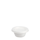 MINI POTE BAGAÇO BRANCO 6CL (60ML) COM TAMPA